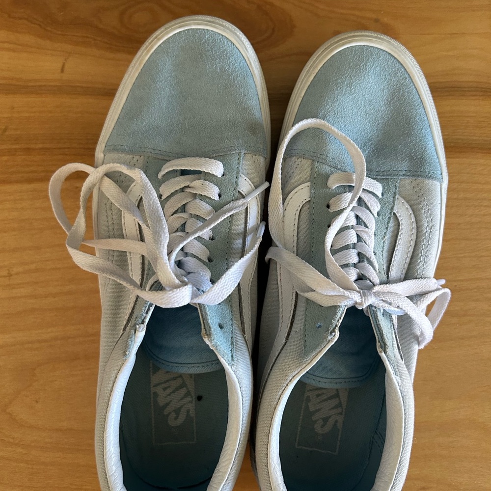 Platform women’s  Blue vans